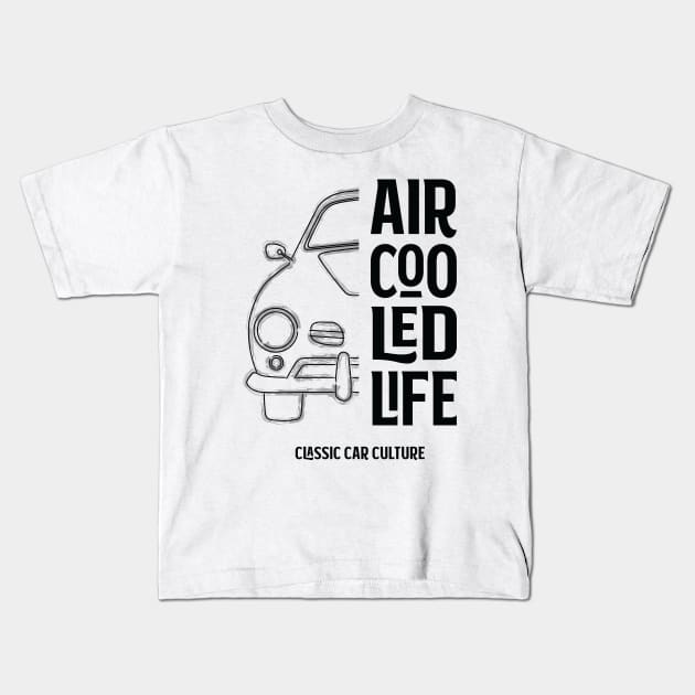 Aircooled Life Karmann Ghia - Classic Car Culture Classic Kids T-Shirt by Aircooled Life